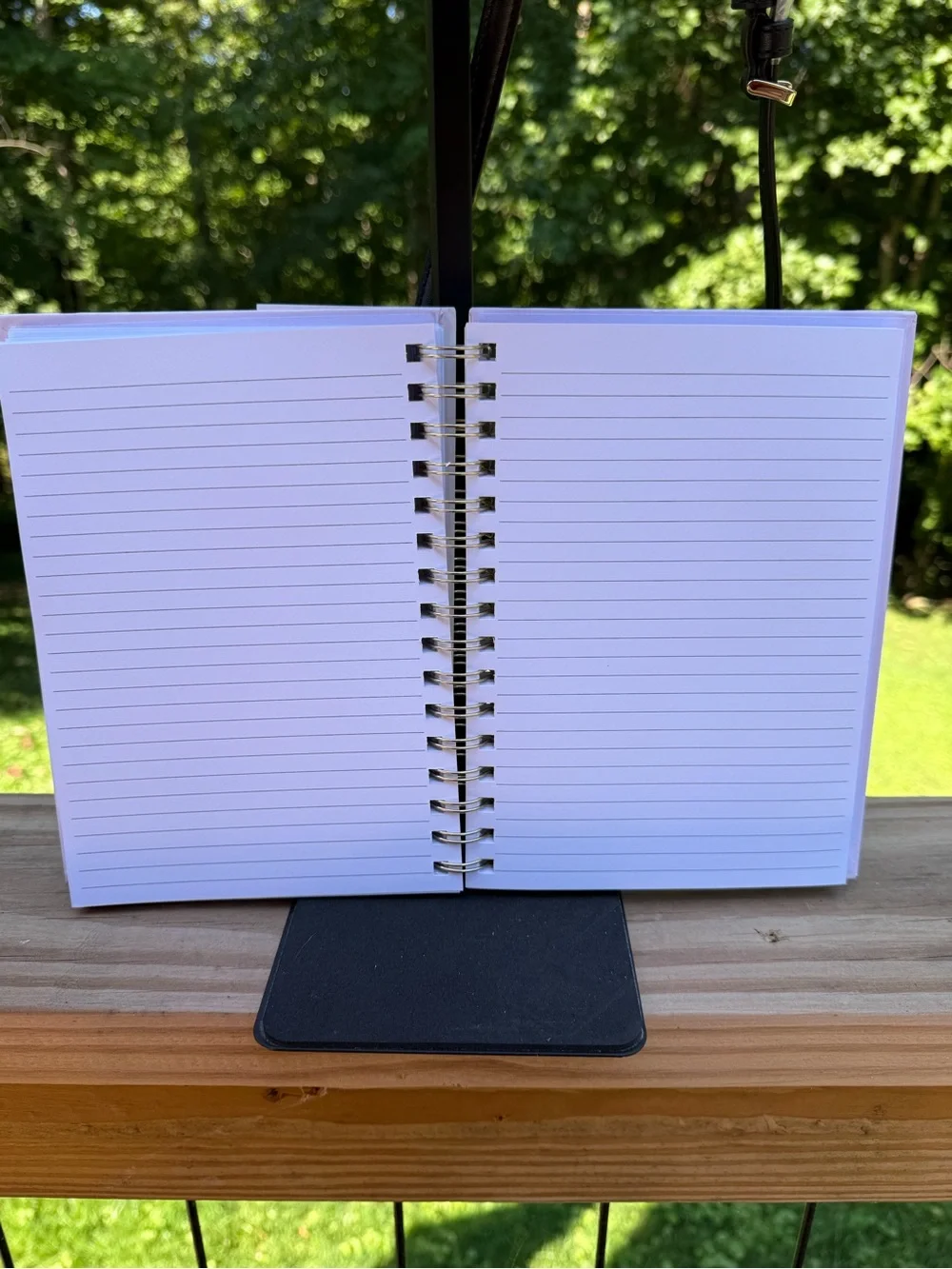 Journal w/Pen: Spiralbound Lavender Floral